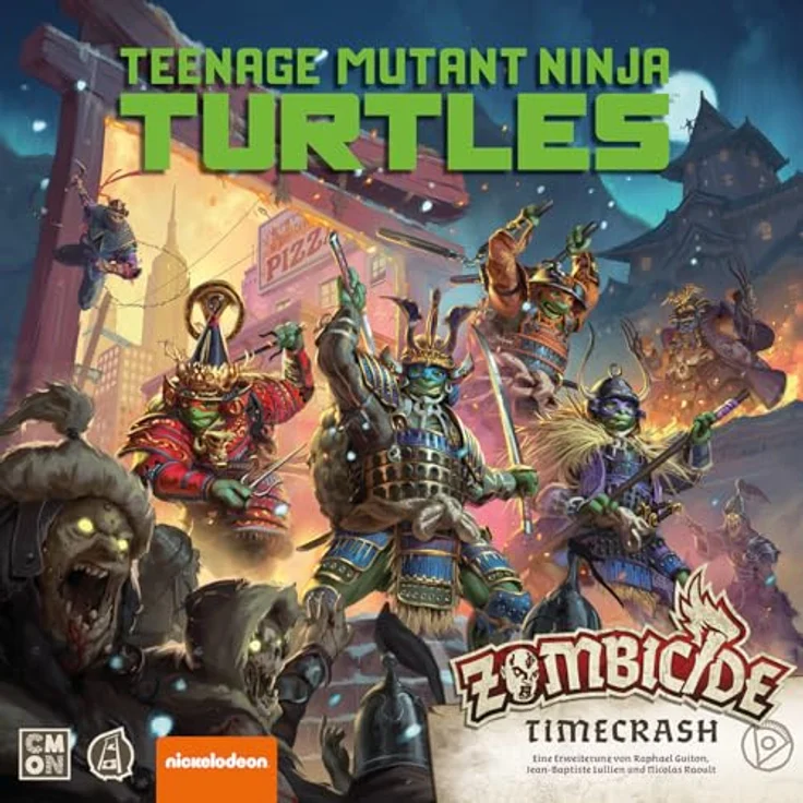 CMON Zombicide: White Death – TMNT Timecrash, Erweiterung für Dungeon Crawler, 1-6 Spieler, Ab 14+ Jahren, 60 Minuten, Deutsch, Mehrsprachig – Bild 2