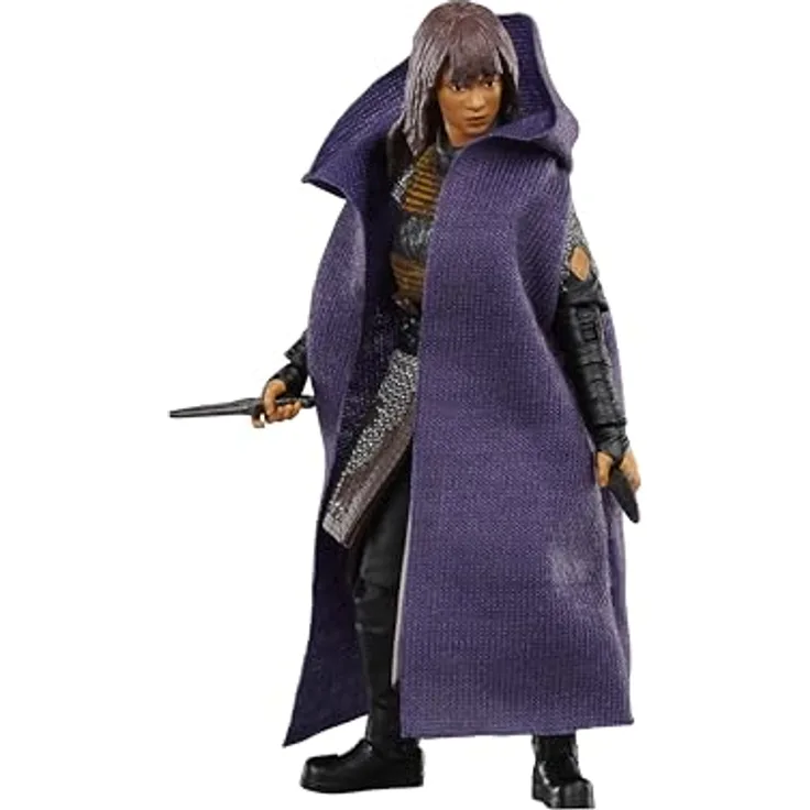 Star Wars The Vintage Collection Mae (Assassine), Action-Figur The Acolyte mit 2 Dolchen und abnehmbarer Maske, 9,5 cm