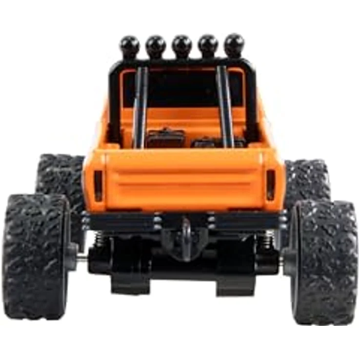 Amewi RC-Monstertruck Die Cast 1:64 RTR, orange, mit drei Geschwindigkeitsstufen, kinderfreundlicher Tempomat-Funktion und LED-Beleuchtung – Bild 5