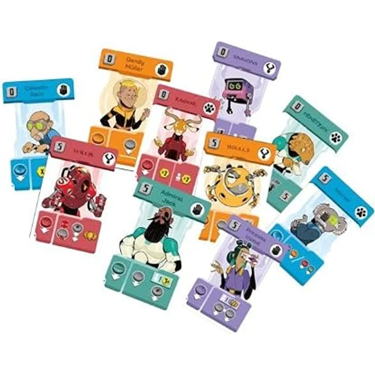 ZACATRUS PlayPunk, Zenith – Secret Agents, Strategisches Kennerspiel für 2-4 Spieler, 10 Diplomatenkarten, Deutsch, 30 Minuten Spielzeit – Bild 4