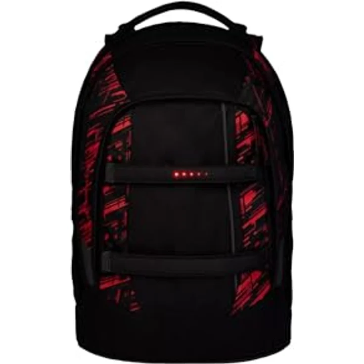 Satch Schulrucksack Pack Midnight Edition, ergonomisch, 30 Liter, inkl. Schlamperbox und Sportbeutel – Bild 8