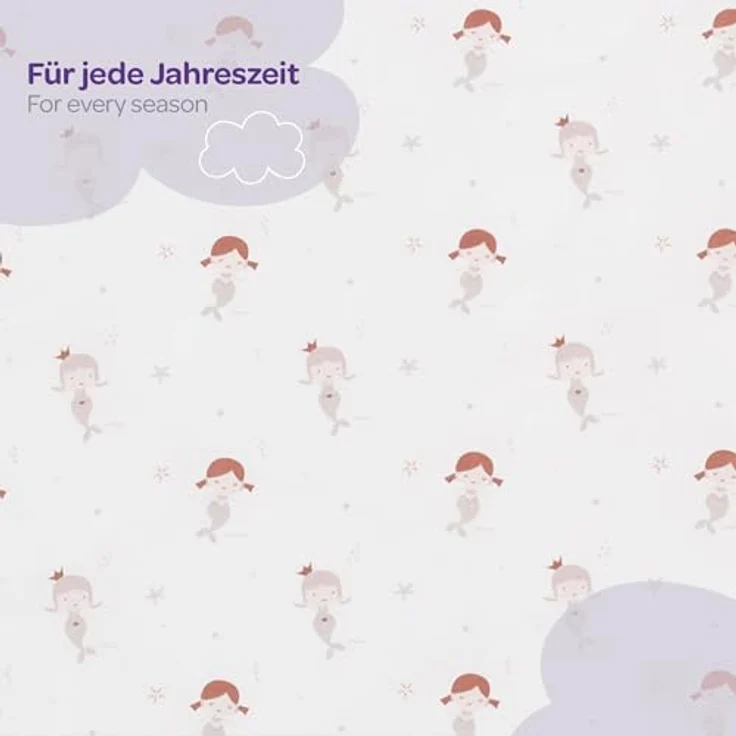 Träumeland TRÄUMELAND – Bettwäsche aus Baumwoll-Jersey | Weiche Babybettwäsche aus 100% Baumwolle | Atmungsaktiv, Öko-Tex 100 zertifiziert, pflegeleicht – Bild 4