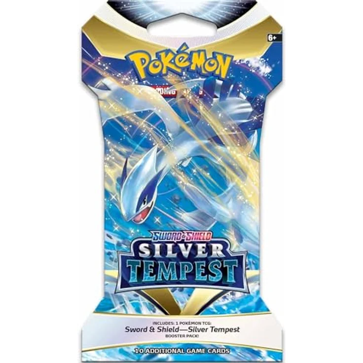 Pokémon Sword & Shield Silver Tempest Sleeved Booster - EN, Sammelkarten mit Pokémon SWSH12 Silver Tempest Pack – Bild 1