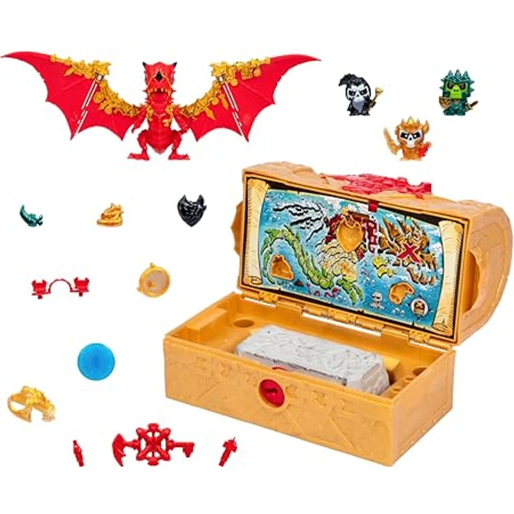 Moose Toys Dragons Realm Treasure Chest, kreatives Spielset mit mehrfarbigem Design für Kinder ab 4 Jahren, robust und langlebig – Bild 5