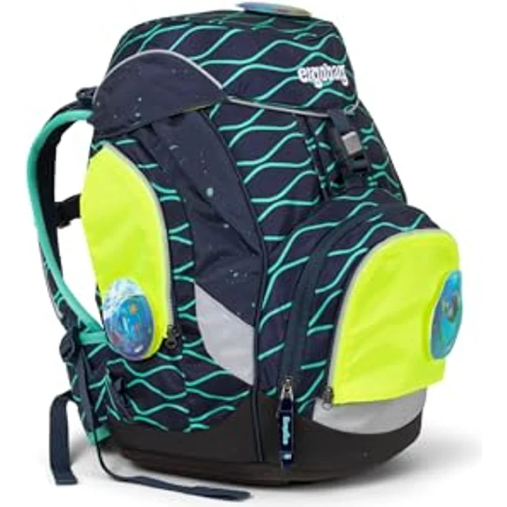 Ergobag Pack Cubo Cubo Light Wide Sicherheits Zip-Set Gelb 3-teilig - Preisvergleich – Bild 5