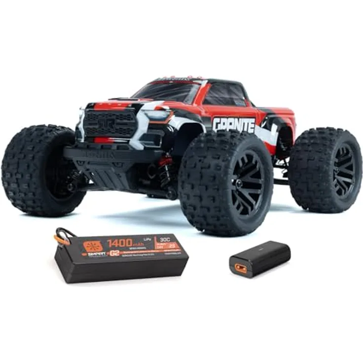 Arrma 2102T2 Granit Grom 4x4 Smart Small Scale Mt Red