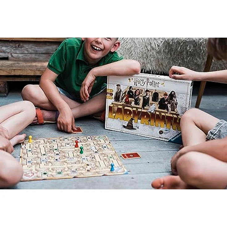 Ravensburger 26031 Harry Potter Labirynth Spiel, Multicoloured, Od 7 LAT - Familienspiel basierend auf Harry Potter mit einfachen Regeln und hochwertiger Verarbeitung – Bild 4