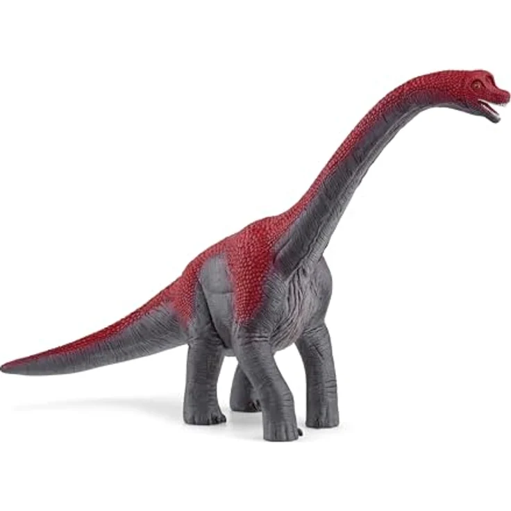 Schleich Brachiosaurus (15044), Dinosaurier mit feuerroter Echsenhaut, 29 x 12 x 17,6 cm – Bild 1