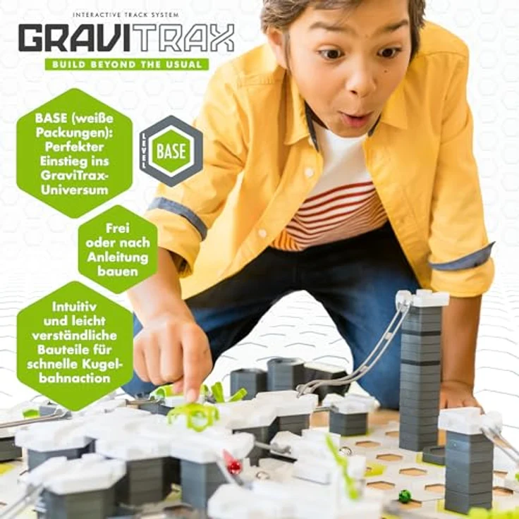 Ravensburger GraviTrax Extension Trax - Zubehör für das Kugelbahnsystem. Kombinierbar mit allen GraviTrax Produktlinien, Starter-Sets, Extensions und Elements, Konstruktionsspielzeug ab 8 Jahren – Bild 7
