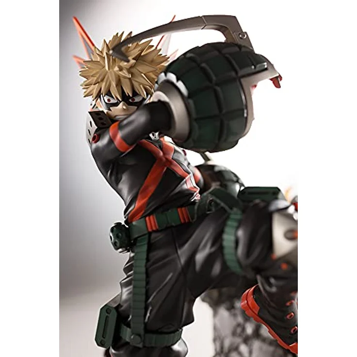 Kotobukiya My Hero Academia ARTFXJ Katsuki Bakugo Ver. 2 Bonus Edition Figur, 26 cm, PVC Statue mit Austausch-Kopf, mehrfarbig – Bild 7