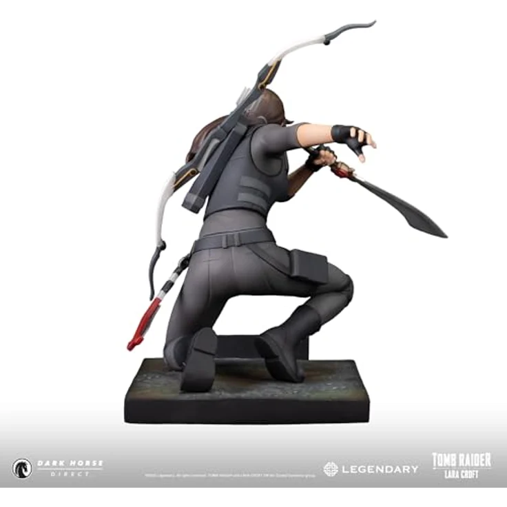 DARK HORSE COMICS Tomb Raider PVC Statue The Legend of Lara Croft, 19 cm, detailreiche Sammelfigur in bedruckter Box – Bild 4