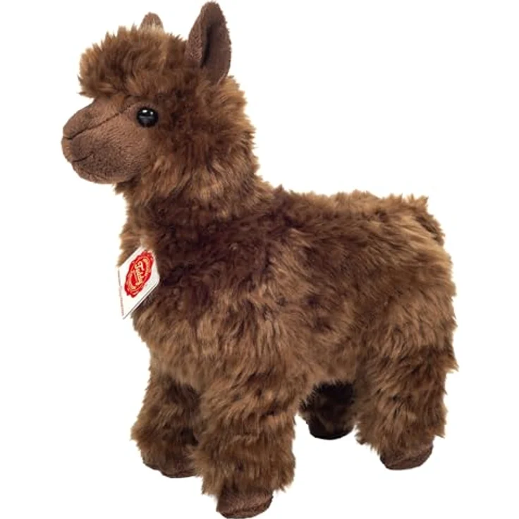 Hermann Teddy Alpaka 24 cm Kuscheltier aus recyceltem Plüsch – Bild 1