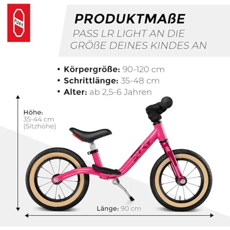 Puky LR Light Laufrad Alu pink Berry - Preisvergleich – Bild 4