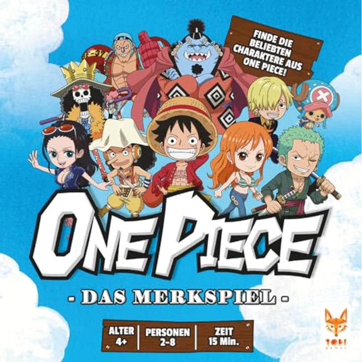 Topi Games ANF2-MI-132001, Brettspiel im One Piece Design mit 50 Karten und 2 Schwierigkeitsstufen – Bild 2