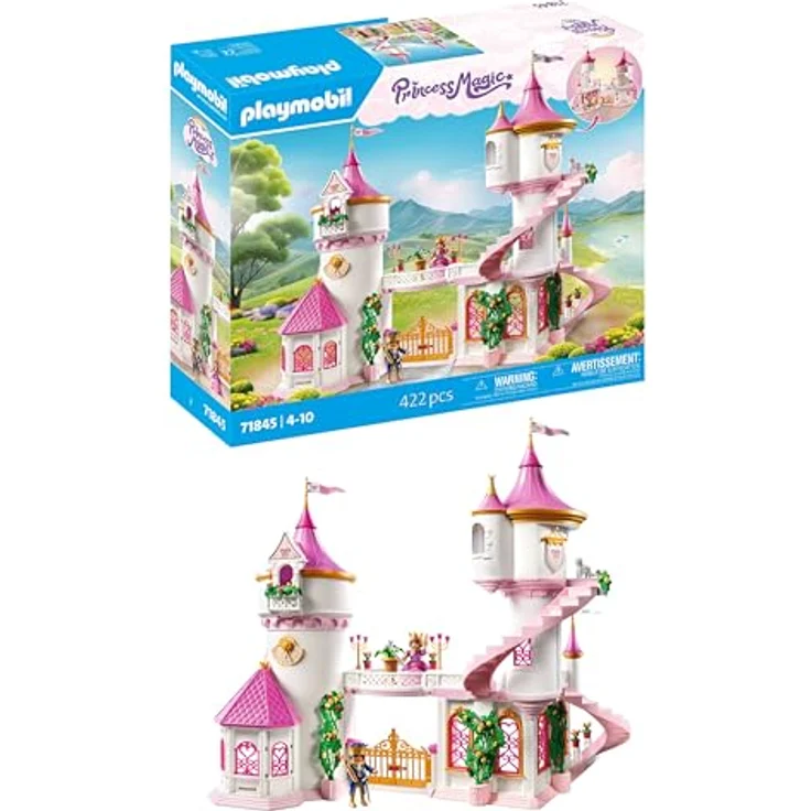 PLAYMOBIL 71845 Prinzessinenschloss mit Königspaar und Perserkatze - Playmobil Princess Magic – Bild 1