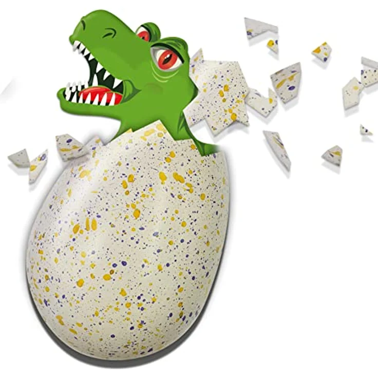 SES Creative 25083 Schlüpfende Dinosaurier, 2 Überraschungseier - Prähistorisches Lernspielzeug für Kinder, diverse Farben, hohe Qualität – Bild 3