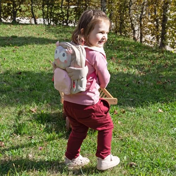 sigikid Kinderrucksack Eule, Kindergarten-Rucksack: robust, leicht, kindgerecht, für Kita, Krippe, Ausflüge, Freizeit, für Kinder von 2-5 Jahren, 5,2 l – Bild 2