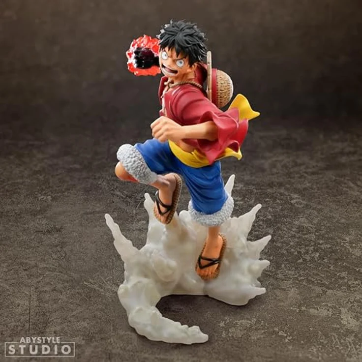 ABYstyle Studio One Piece Luffy, 16 cm PVC-Figur, detailreiche Animations-Dekoration für Zuhause und Büro, ideales Geschenk für Fans – Bild 5
