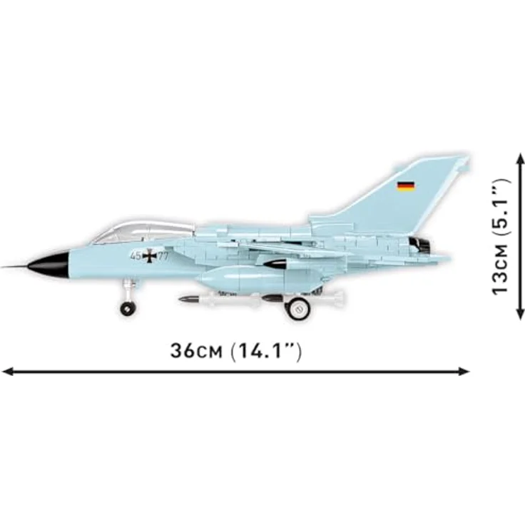 COBI 5853 Tornado IDS Bausteine, Multicolor, made in EU – Bild 3