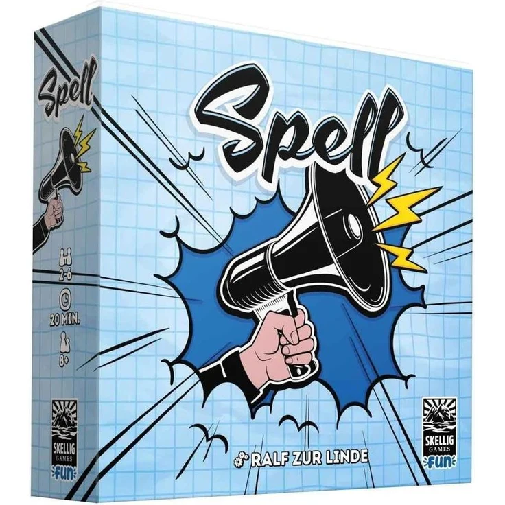 Skellig Games SPELL Wortspiel für kreative Rätselrunden, kommunikatives Brettspiel mit geheimen Wörtern und Hinweisgeben