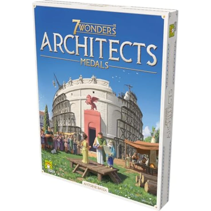 Repos Production, 7 Wonders Architects – Medals, Erweiterung, Familienspiel, Strategiespiel, 2-7 Spieler, Ab 8+ Jahren, 25 Minuten, Deutsch – Bild 3