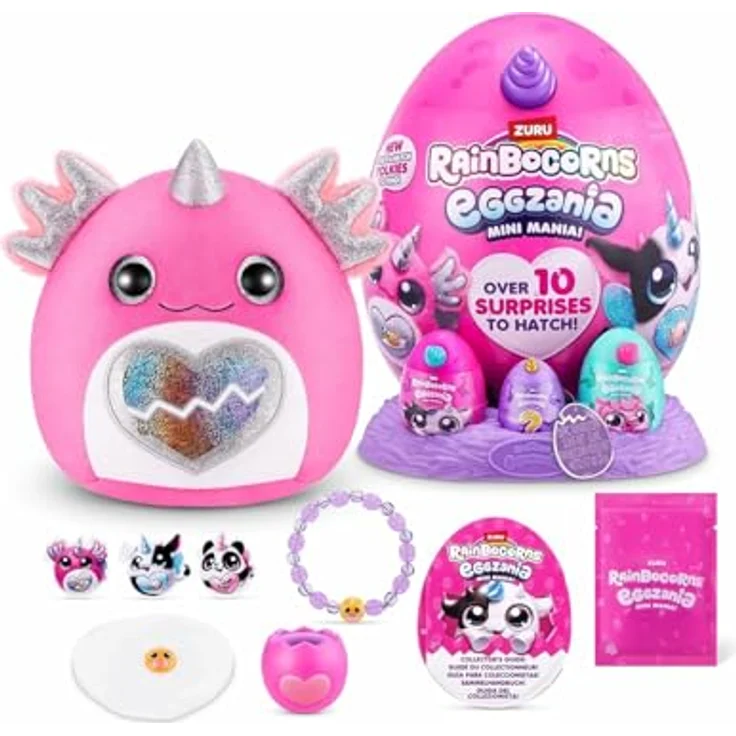 RainBoCorns Plüschfigur Eggzania Mini Mania, sortierter Versand (unterschiedliche Charaktere) – Bild 4