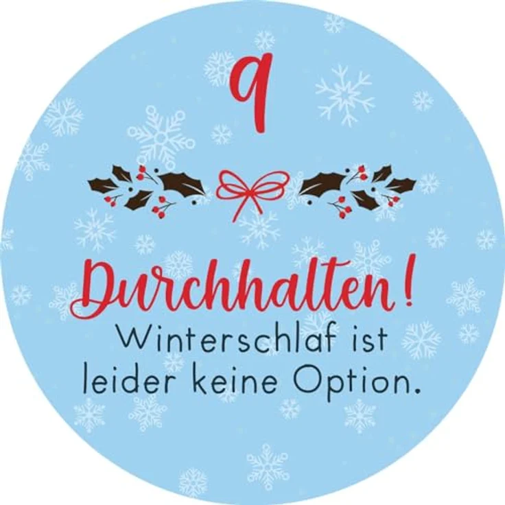Ars Edition Adventskalender in der Dose, Christmas Fitness mit 24 Übungskarten für Home-Workouts – Bild 5