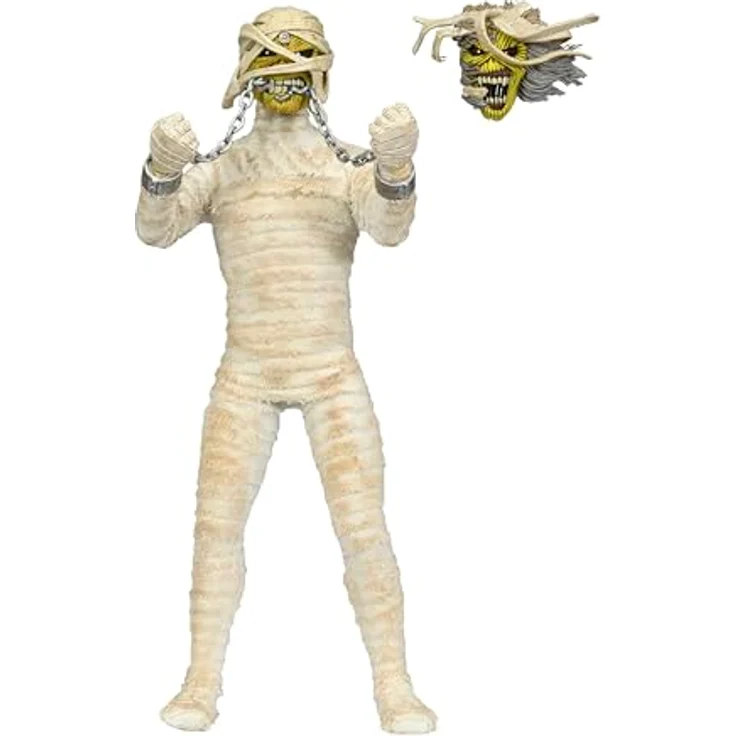 Star images 14905 Figure, NECA Eddie Mummy Actionfigur 20 cm, detailreich mit Stoffverband – Bild 3