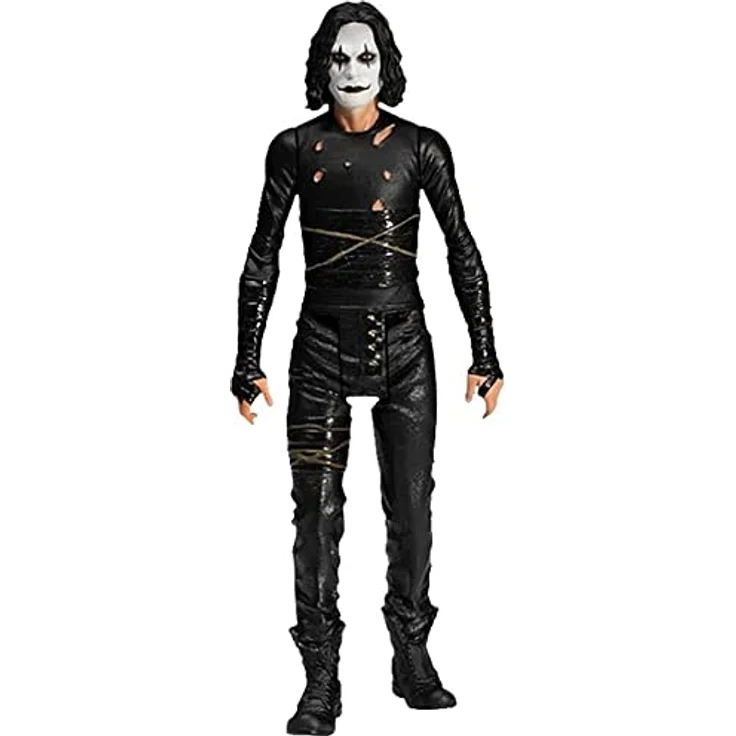 Mezco The Crow 5 Points Actionfigur Deluxe Set Eric Draven, 100% Kunststoff, Schwarz, in Geschenkverpackung – Bild 1