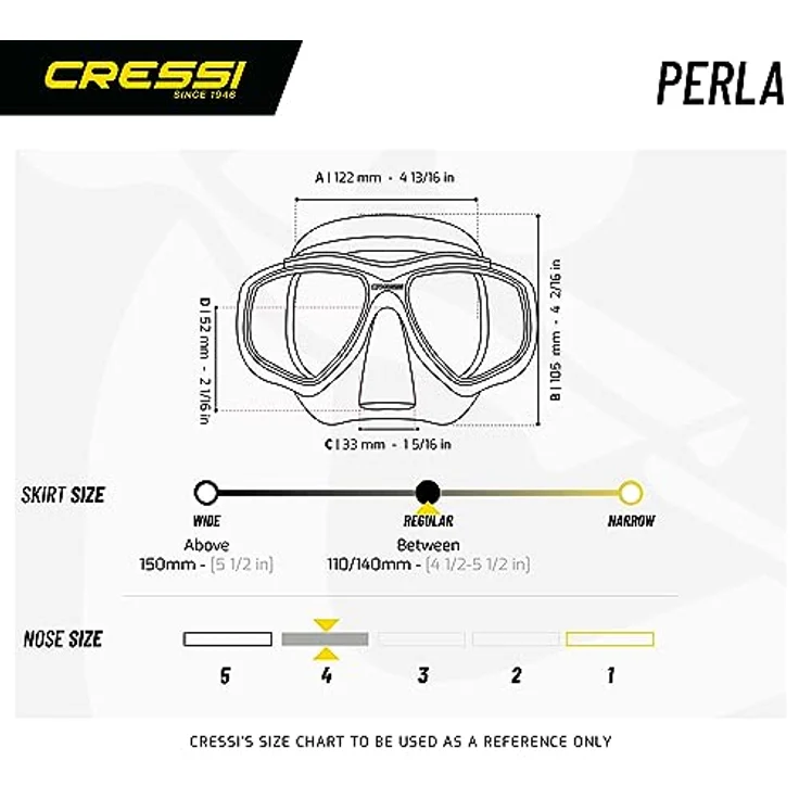 Cressi Perla & Mexico - Combo Set Tauchmaske und Schnorchel, Transparent/Rosa, Einheitsgröße – Bild 5