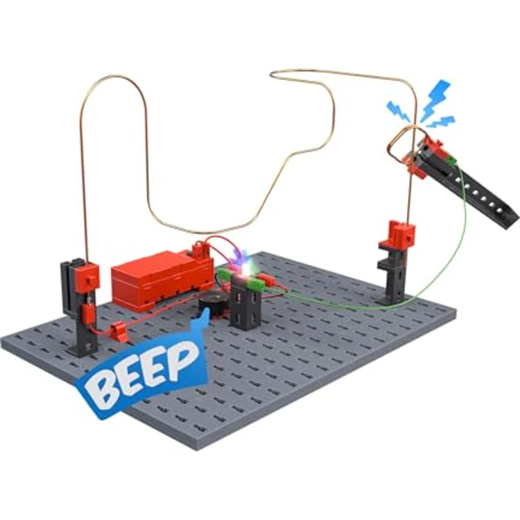 fischertechnik E-Tec 571905 – Elektrik-Baukasten für Kinder, Experimentierkasten mit 11 Modellen, ab 8 Jahren, Black – Bild 3