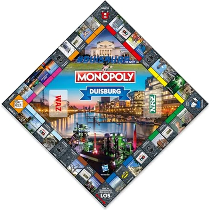 Winning Moves - Monopoly - Duisburg Städte-Edition - Gesellschaftsspiel für die ganze Familie, ab 8 Jahren, Deutsch – Bild 4