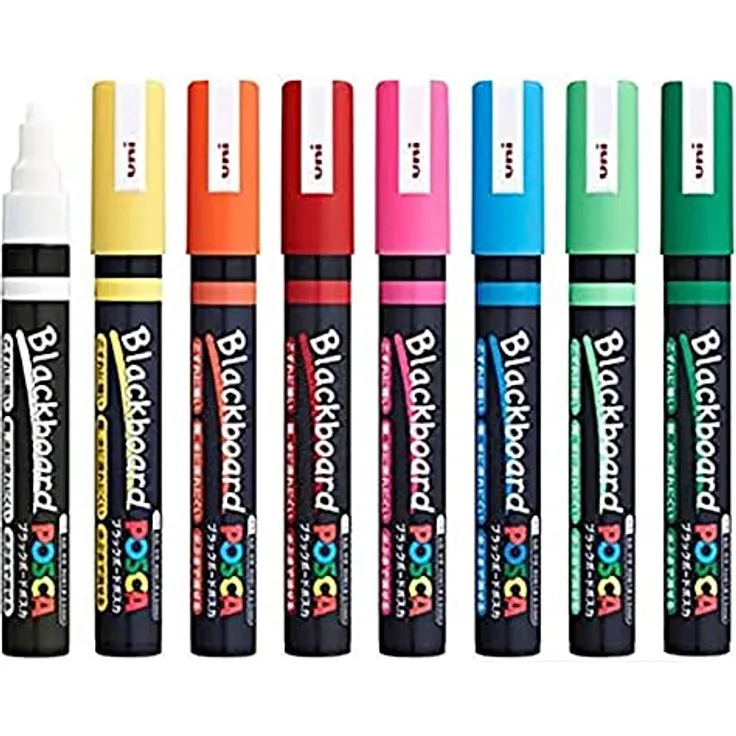 POSCA - Acrylfarbe Marker Set, 8 Farben mittel, PC-5M (PC5M 8) - Preisvergleich