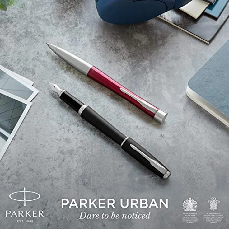 Parker Pen Urban, Schreibstift mit geschwungenem Design, schwarz – Bild 2