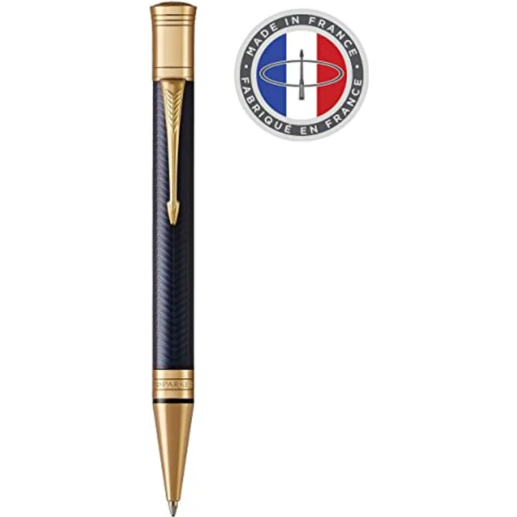 Parker Pen Duofold Prestige, luxuriöser Silber-Schreibstift mit Handarbeit und Exzellenz seit 1921 – Bild 1