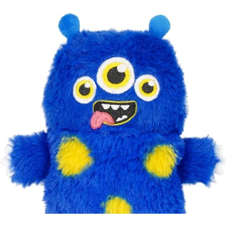 LEGAMI Super weiches Federmäppchen Monster-Motiv, 100% Polyester, inkl. Malvorlage, 14,5 x 24,5 x 8 cm – Bild 3