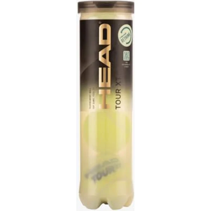 Head Tour XT Tennisball 2er Pack, 4er Tube, ATP-Qualität mit legendärer Leistung – Bild 1