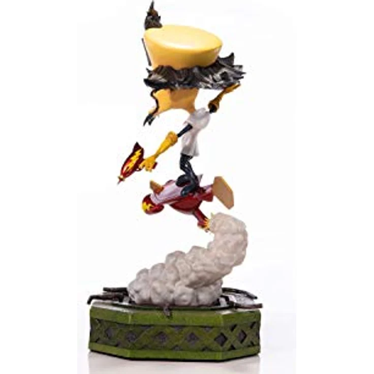 First 4 Figures Crash Bandicoot 3 Statue Dr. Neo Cortex 55 cm, detailreiche Sammelfigur aus hochwertigem Polystone in Originalgröße – Bild 3