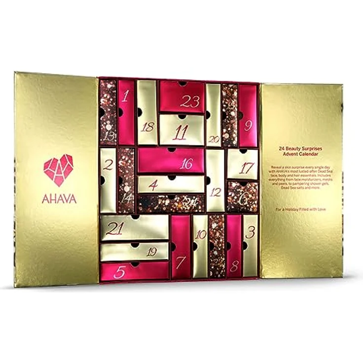 Ahava The Adventure Adventskalender, 24-teilig mit Beautyartikeln und Mineralien aus dem Toten Meer – Bild 2