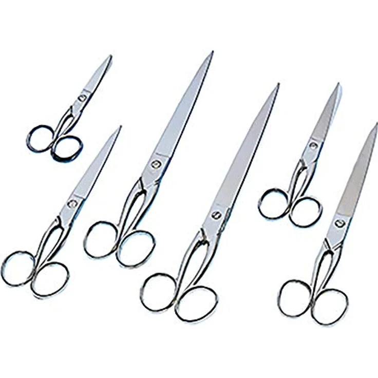 WEDO Papierschere Metallschere 17,8 cm, rostfrei und präzise aus besten Stahl, silber – Bild 2