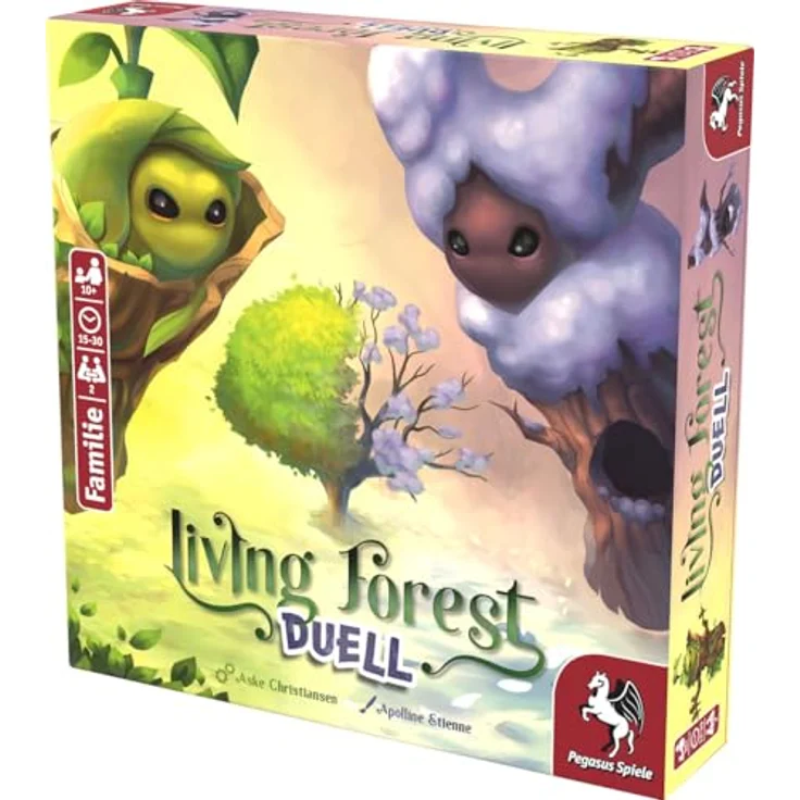 Pegasus Spiele Living Forest Duell, Brettspiel für Familien mit strategischem Gameplay – Bild 3