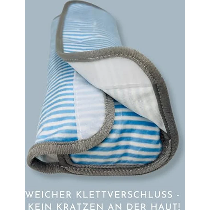 HECKBO Auto Schlafkissen Piraten Tiere Motiv für Kinder Mädchen Jungen - maschinenwaschbar – kuschelweich - Auto Gurtkissen, Gurtschoner, Gurtschutz Sitzerhöhung, Auto Kissen, Reisekissen, Urlaub – Bild 6