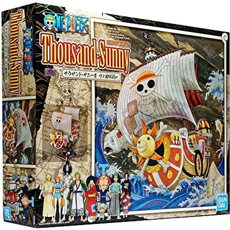 Bandai One Piece - Thousand Sunny, Sammelfigur mit Zubehör, nicht für Kinder unter 6 Jahren – Bild 2