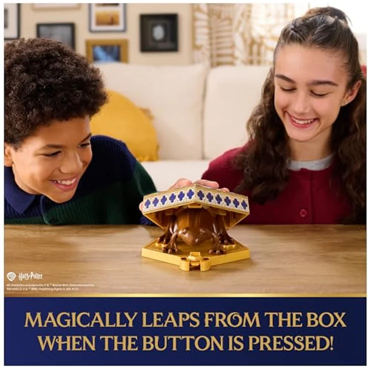 Wizarding World Interactive Chocolate Frog, Sammelfigur von Spin Master, detailgetreu und innovativ – Bild 2