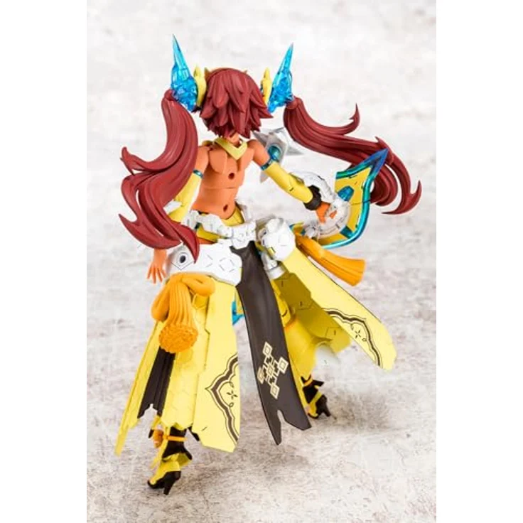 Kotobukiya Megami Device Plastic Model Kit Auv Ame No Uzume Sunshine, 18 cm, mit Artikulationspunkten und Austauschteilen – Bild 3