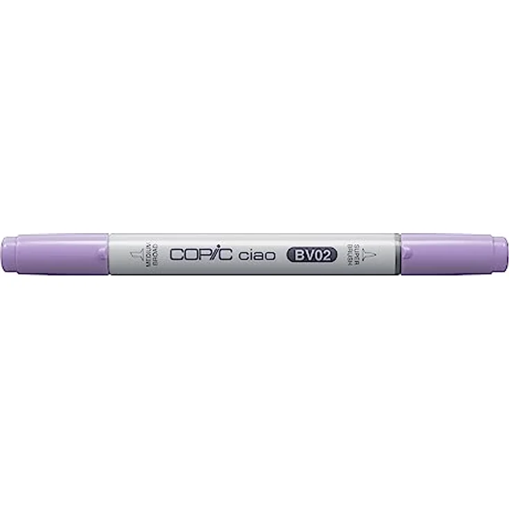 Copic COPIC Ciao Marker Typ BV-02, Prune, vielseitiger Layoutmarker mit mittelbreiter und Brush-Spitze, schnelltrocknend, wischfest und nachfüllbar – Bild 1