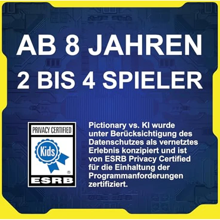 Mattel Games PICTIONARY Vs. KI - Brettspiel mit künstlicher Intelligenz, skizzieren und raten, lustiger Spieleabend für die ganze Familie, Deutsche Version, HYH74 – Bild 4