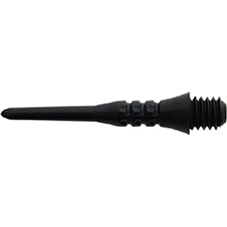 Target Darts Schwarze Pixel Softdart Spitzen - 50er-Pack, hochleistungsfähige Spitzen mit einzigartigem Pixelgriff für besseren Halt