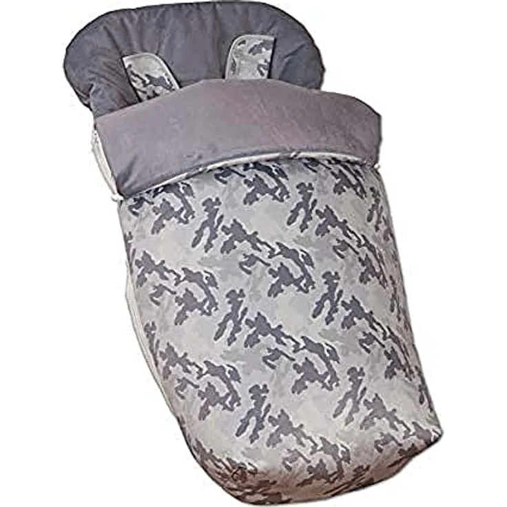 Babyline Little Warrior Fußsack mit Handschuhen, Unisex