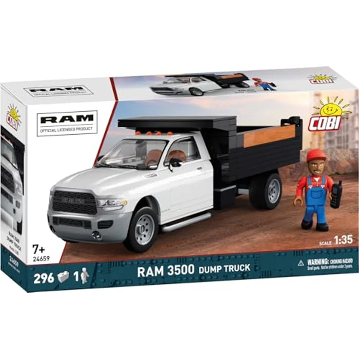 COBI RAM 3500 Dump Truck, Bausteine aus der EU, spielzeugauto – Bild 2